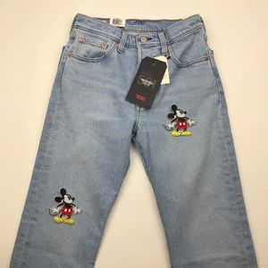 Levi's Disney Mickey Mouse Women's Cropped Jeans